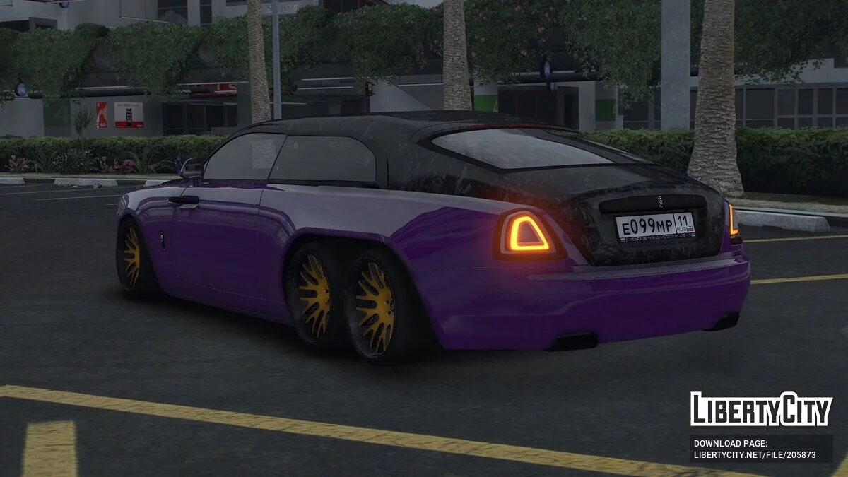 2021 Rolls-Royce Wraith Mansory 6x6 / GTA 5