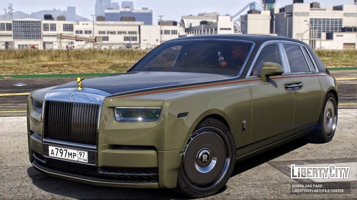 Скачать 2023 Rolls Royce Phantom VIII SWB для GTA 5