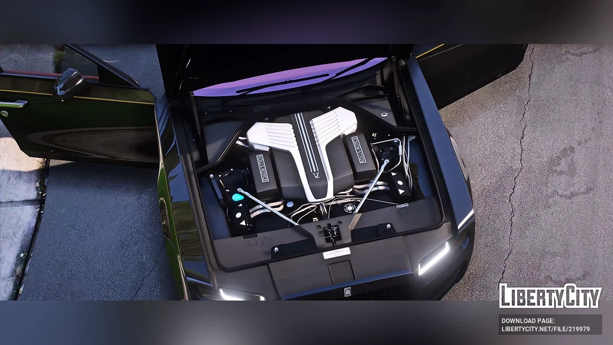 Rolls Royce Ghost Black Badge 2022 / GTA 5