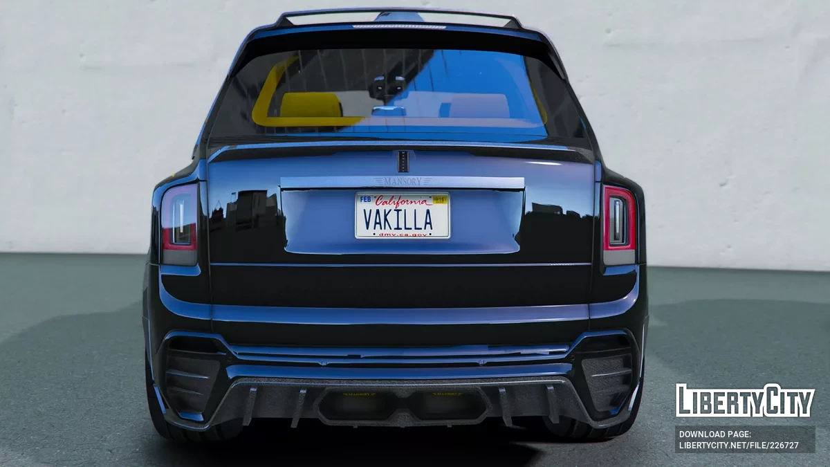 2025 Rolls-Royce Cullinan Mansory / GTA 5