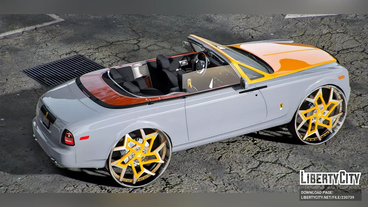 Rolls-Royce Phantom Drophead Coupe Donk / GTA 5