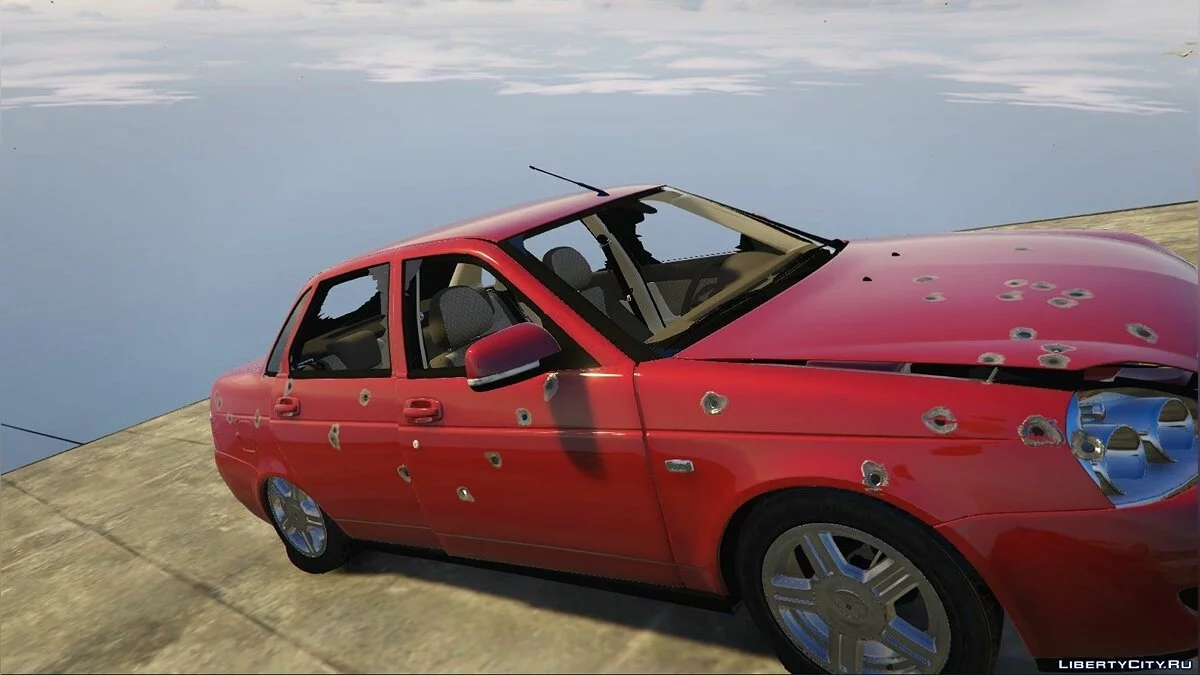 Lada Priora (Tuned) v2.2 / GTA 5