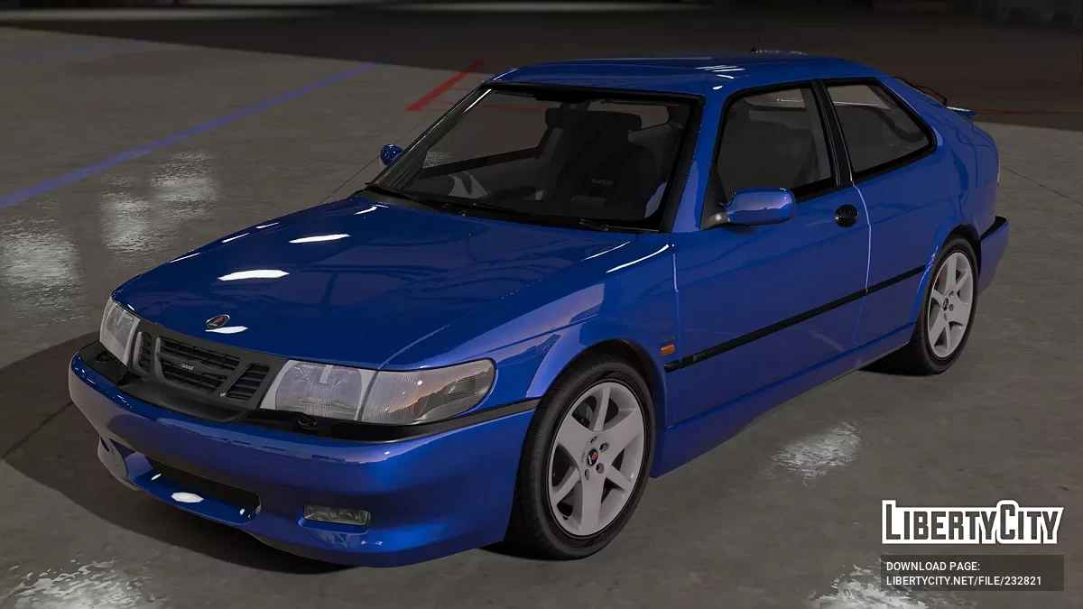 Saab 93 Aero Coupe 2002 v1.0 / GTA 5