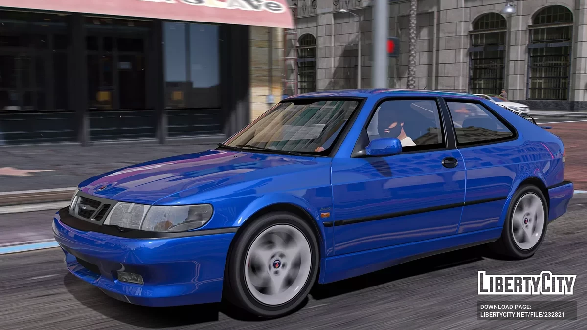 Saab 93 Aero Coupe 2002 v1.0 / GTA 5