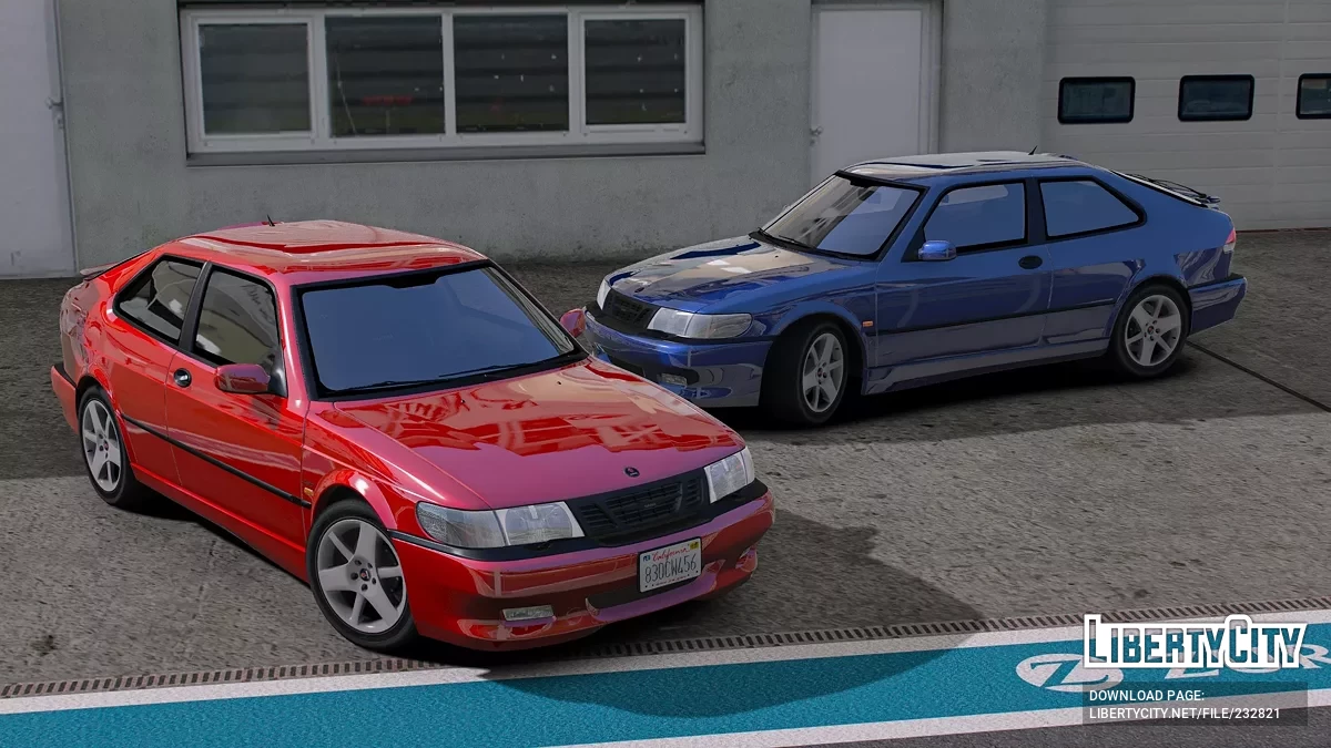 Saab 93 Aero Coupe 2002 v1.0 / GTA 5