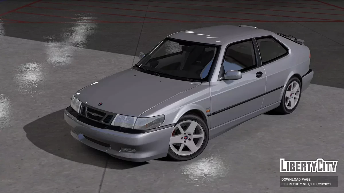 Saab 93 Aero Coupe 2002 v1.0 / GTA 5