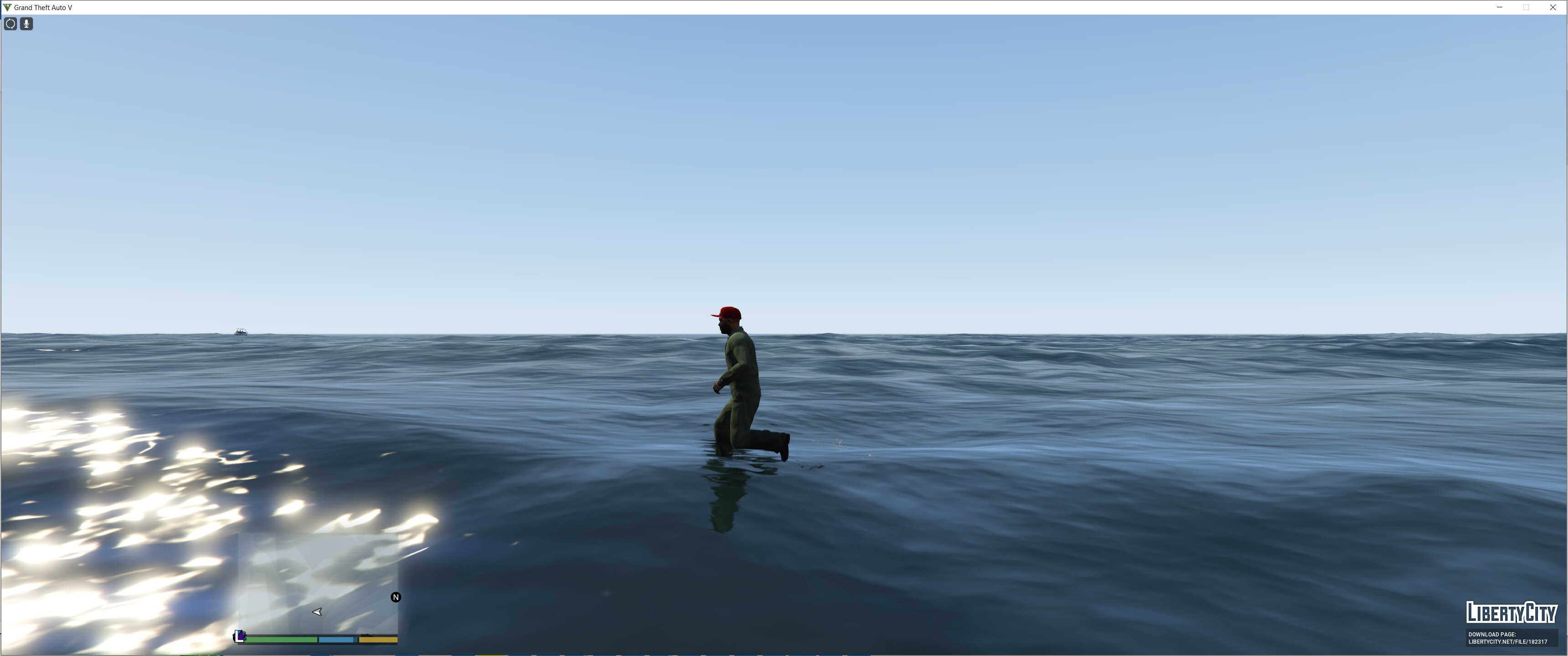 Gta 5 как всплывать из под воды фото 59