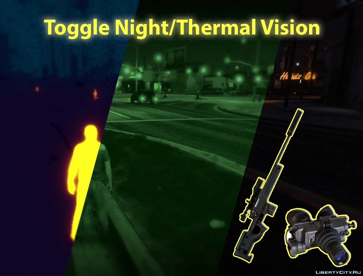 Как включить тепловизор. Тепловизор ГТА 5. Ночного видения в GTA 5. GTA Thermal Vision. ГТА 5 прибор ночного видения.