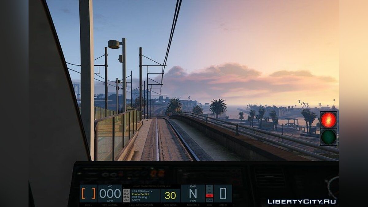 Train Simulation Mod для GTA 5 - Картинка #4