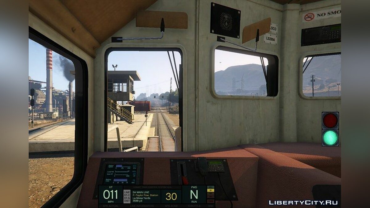Train Simulation Mod для GTA 5 - Картинка #3