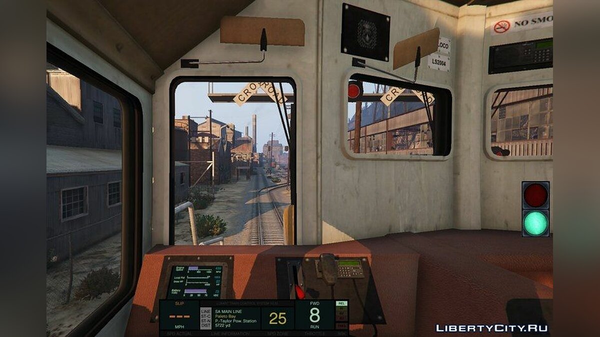 Train Simulation Mod для GTA 5 - Картинка #2