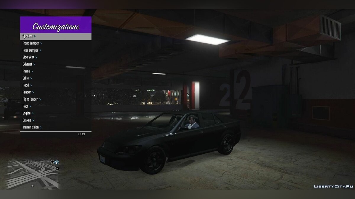 Скачать Car Tuner/Customizer Menu для GTA 5