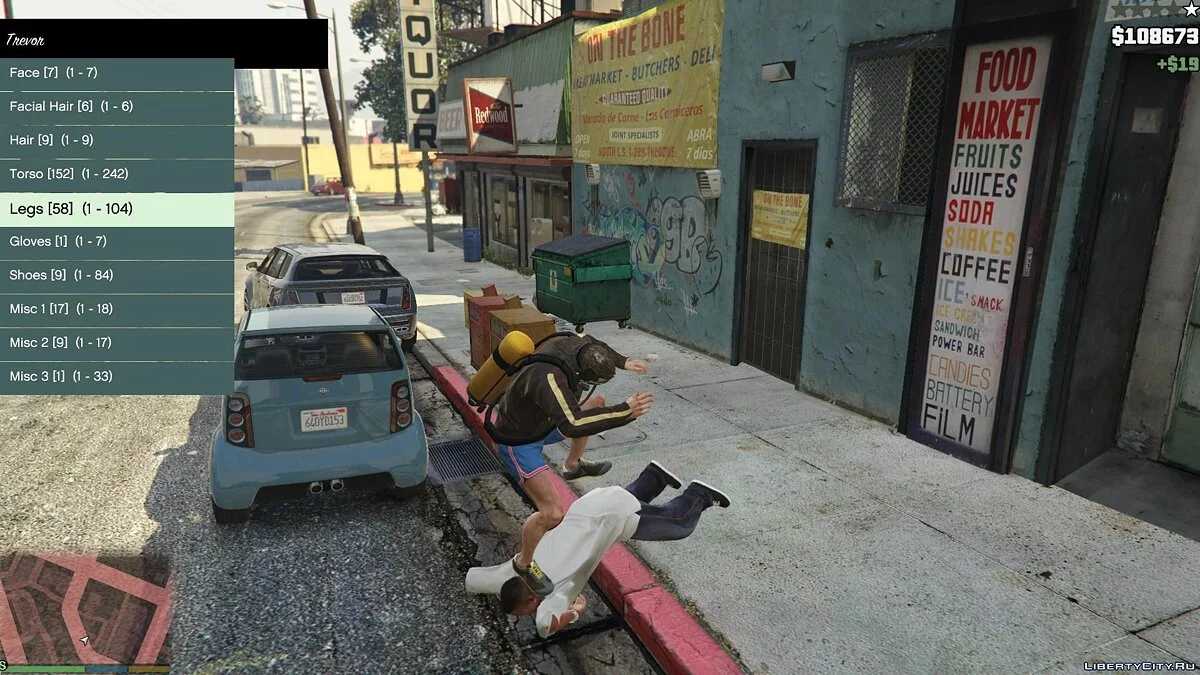 CharacterMenu 1.0.2 / GTA 5