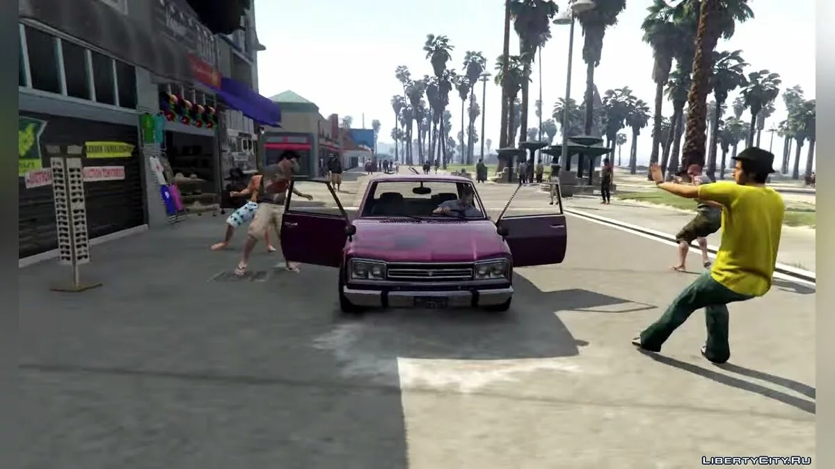 Deadly Car Doors Mod v1.0 / GTA 5