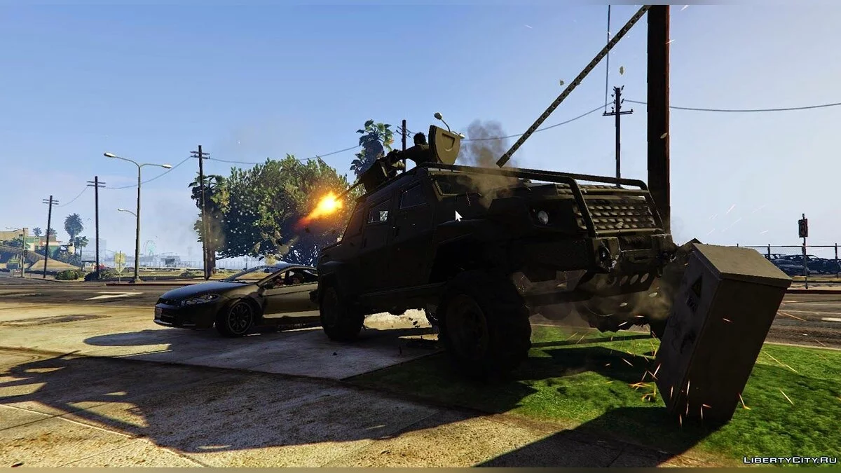 Lamar Gunner / GTA 5