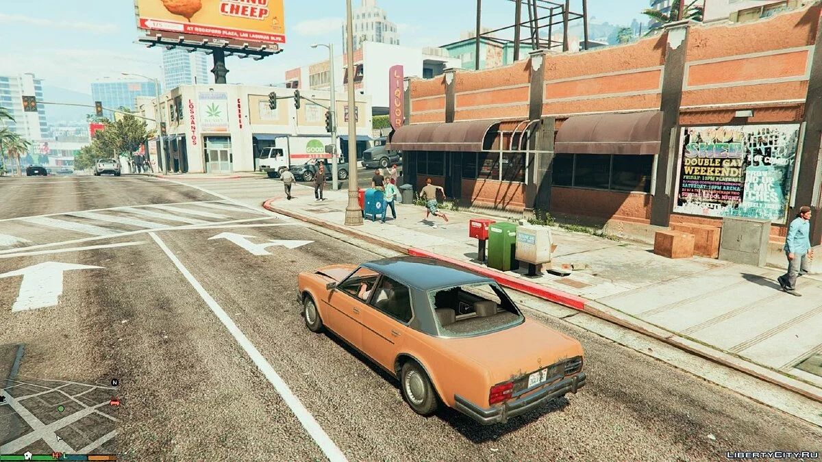 More pedestrians and traffic V4 / GTA 5