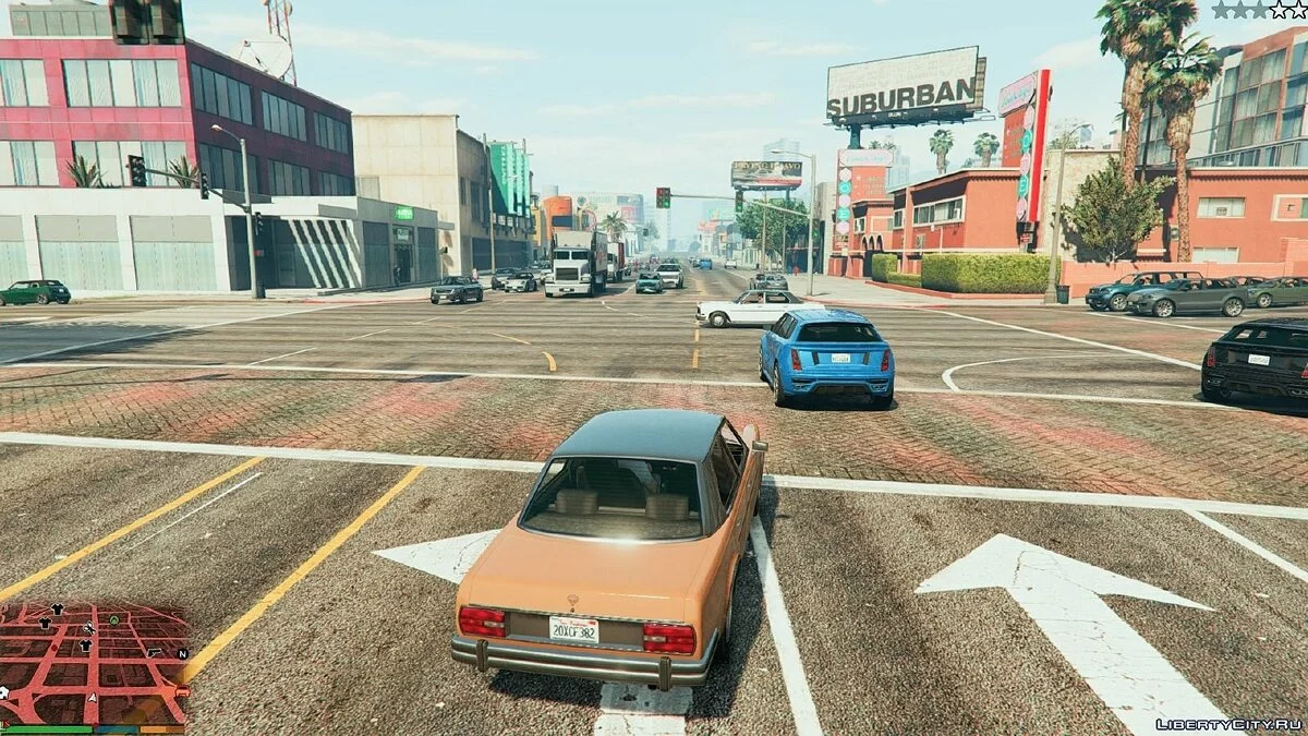 More pedestrians and traffic V4 / GTA 5
