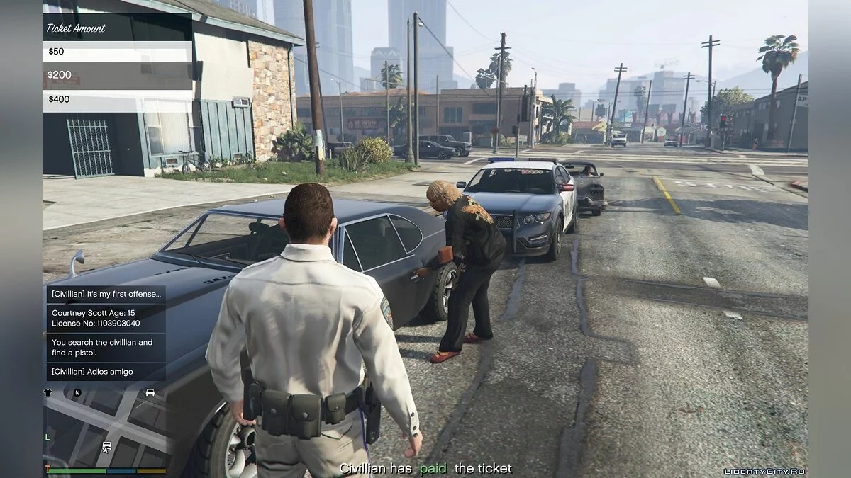 Police Mod 1.0c/Полицейский мод / GTA 5