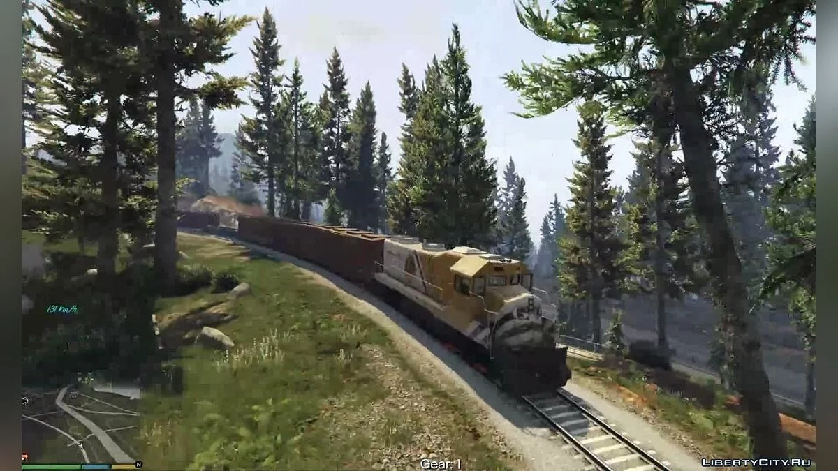 Режим машиниста / Train Driver Mod (Fix and Enhancements) / GTA 5
