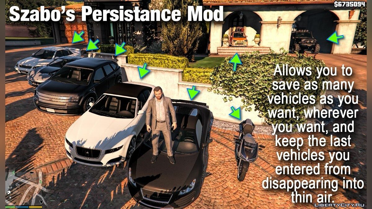 Скачать Szabo's Persistance Mod для GTA 5