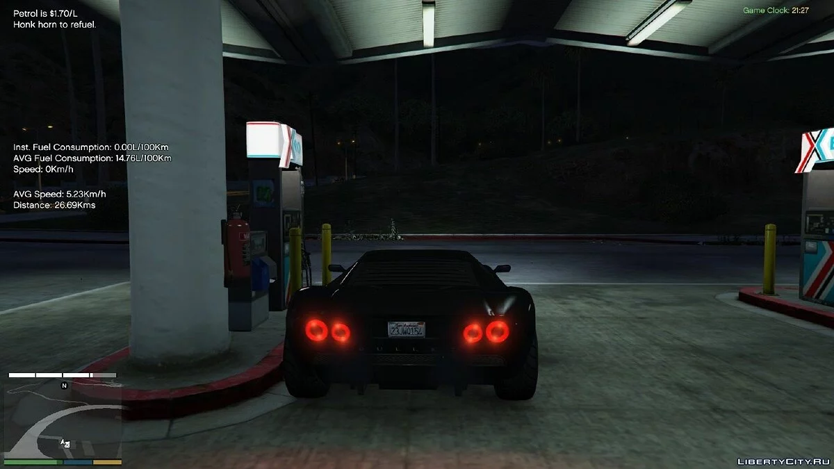 Advanced Fuel Mod 1.11 / GTA 5