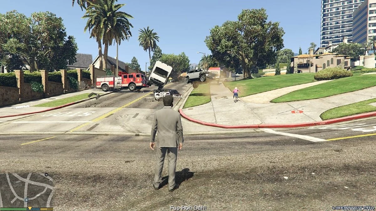 Скайримский крик / Skyrim Shout [.NET] 0.4 / GTA 5