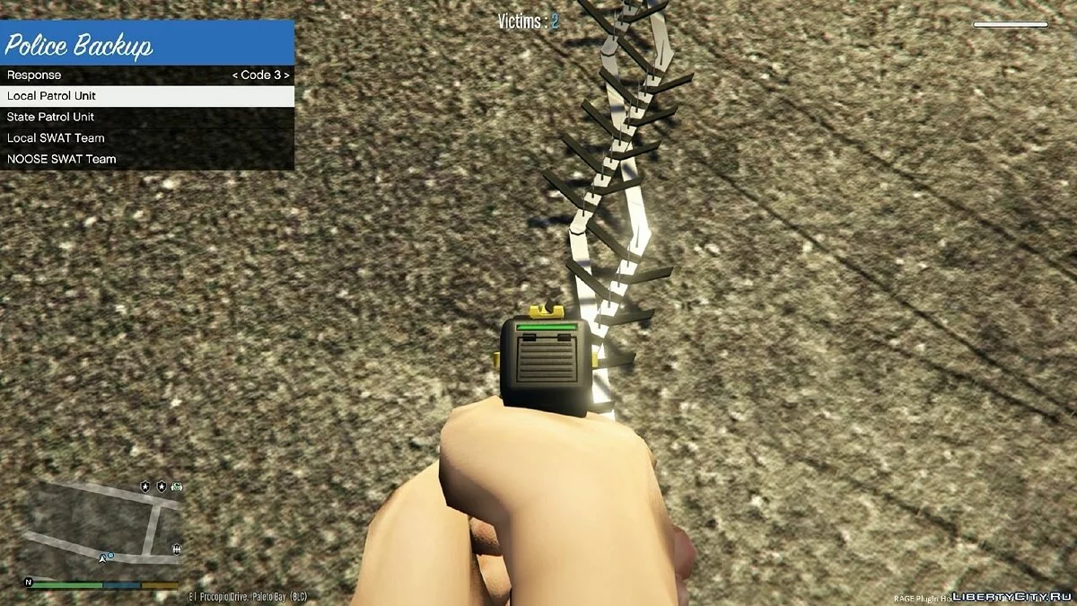 Drop Spikes Mod (for LSPDFR) v2.5 / GTA 5