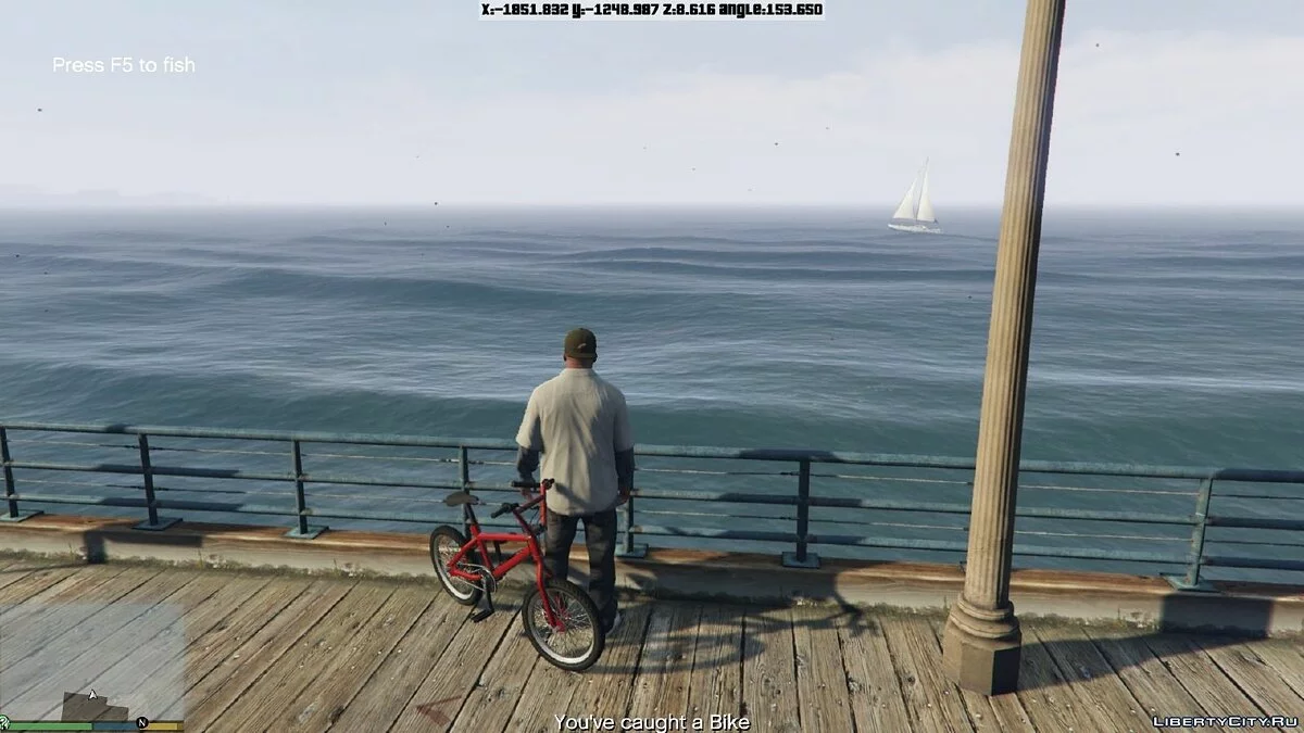 Fishing Mod 0.2.6 BETA / GTA 5