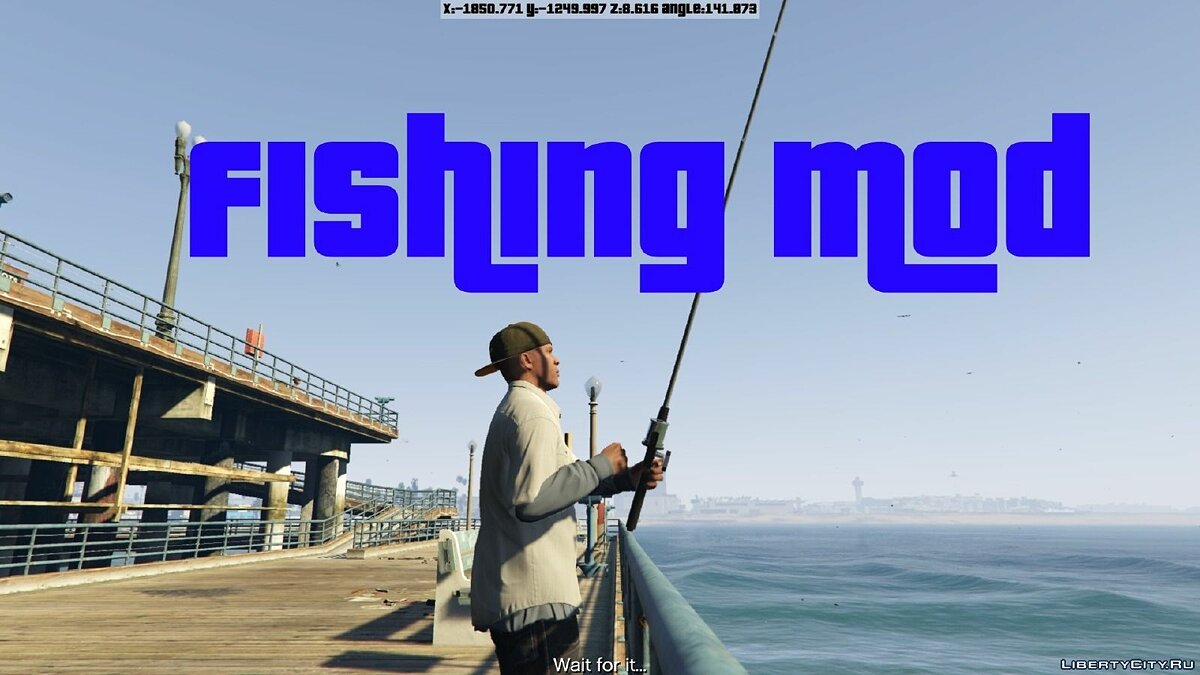 Скачать Fishing Mod 0.2.6 BETA для GTA 5