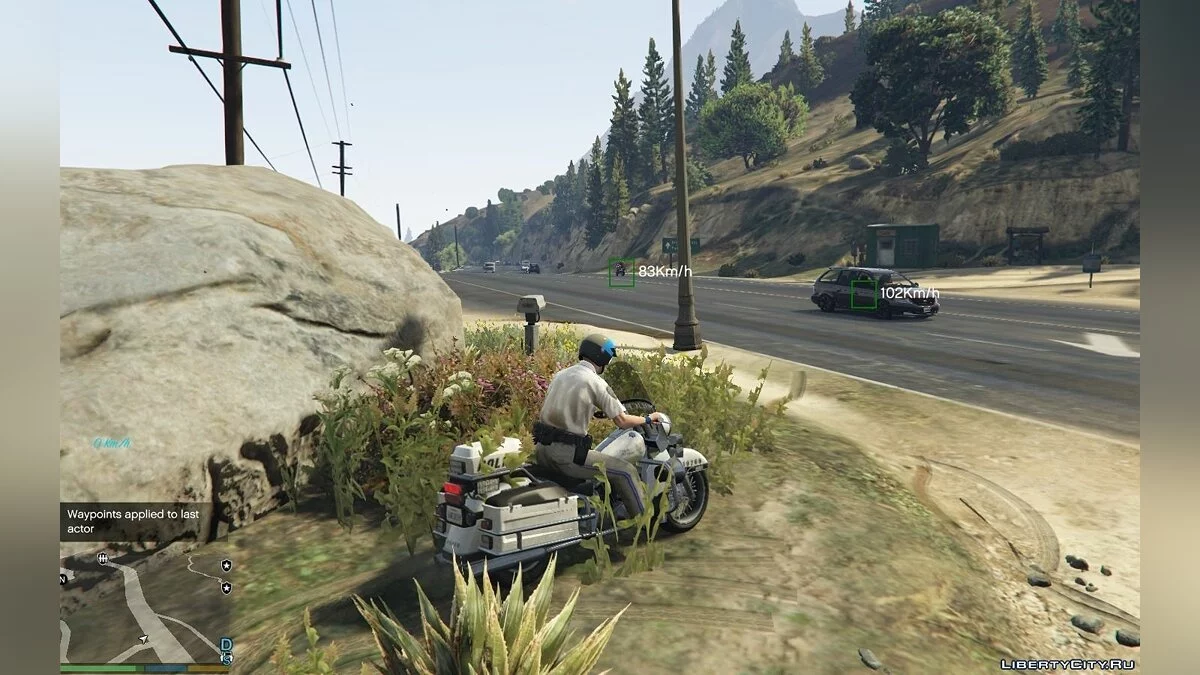 Speed Radar 1.1 / GTA 5