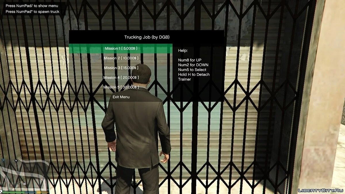 Trucking Job [LUA] 1.5 / GTA 5