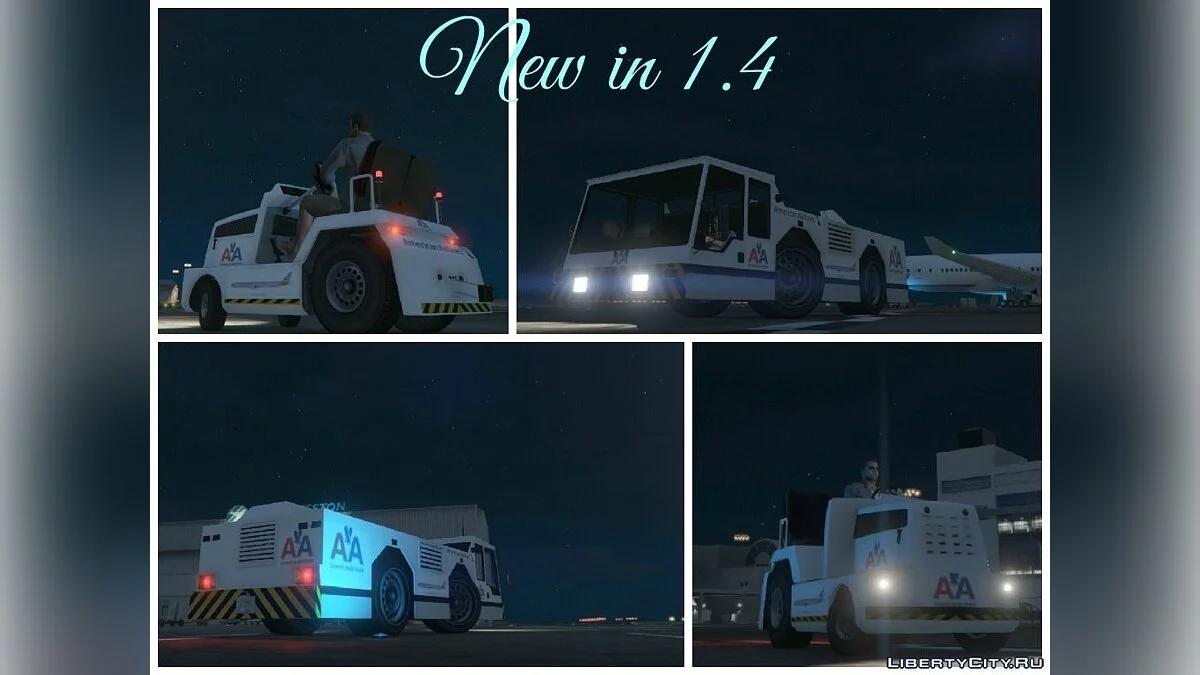 Realistic Airport + More Cars And Planes 1.5 / GTA 5