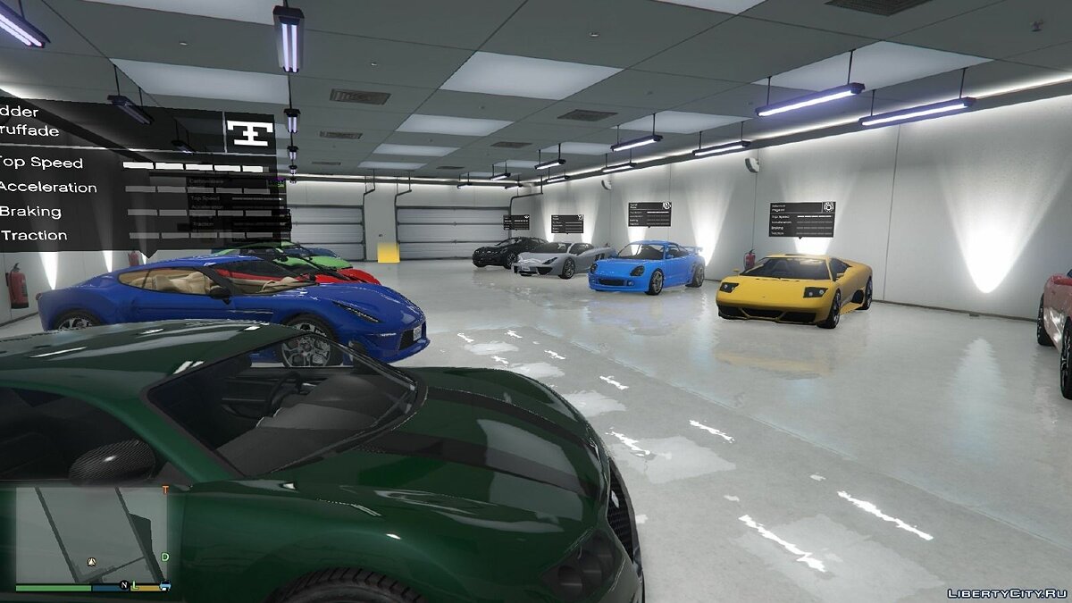 Скачать Single Player Garage (SPG) BETA 0.5 Fixed для GTA 5