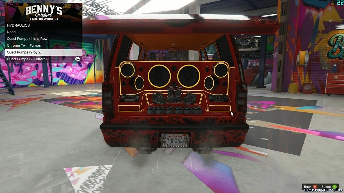 Салон Бенни в одиночной игре / Benny's Motorworks SP 1.5.2 / GTA 5