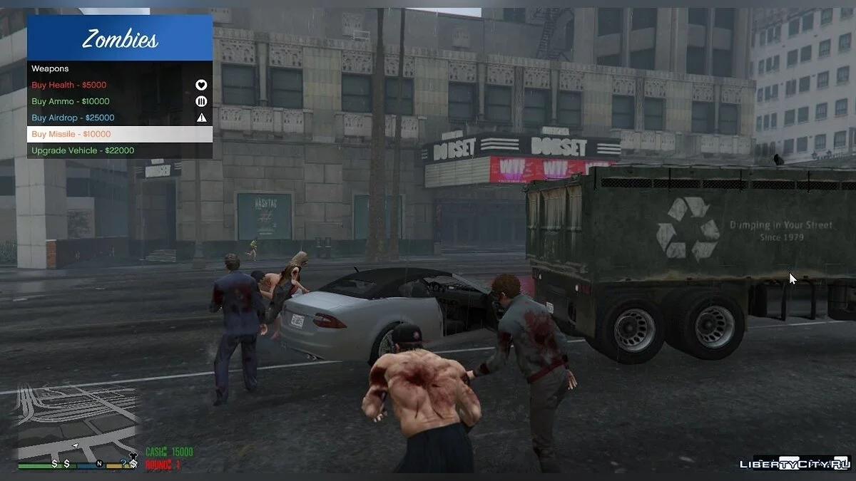 Zombies 1.3.8b / GTA 5