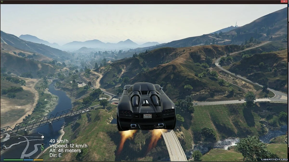 Vehicles Jetpack 1.2.3 / GTA 5