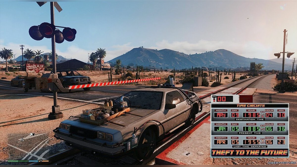 Back To the Future Time Circuits Mod 0.7.1 / GTA 5