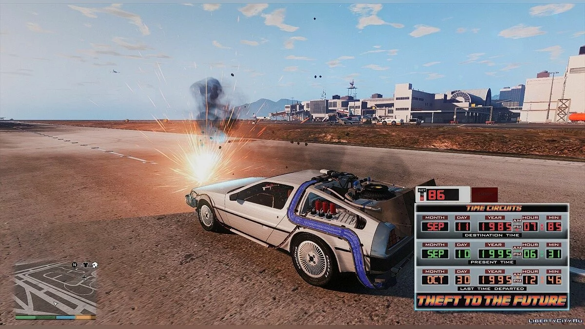 Back To the Future Time Circuits Mod 0.7.1 / GTA 5