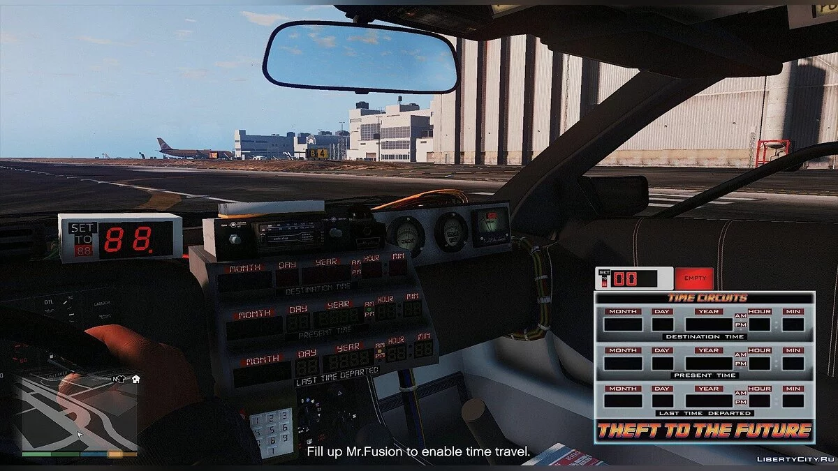 Back To the Future Time Circuits Mod 0.7.1 / GTA 5