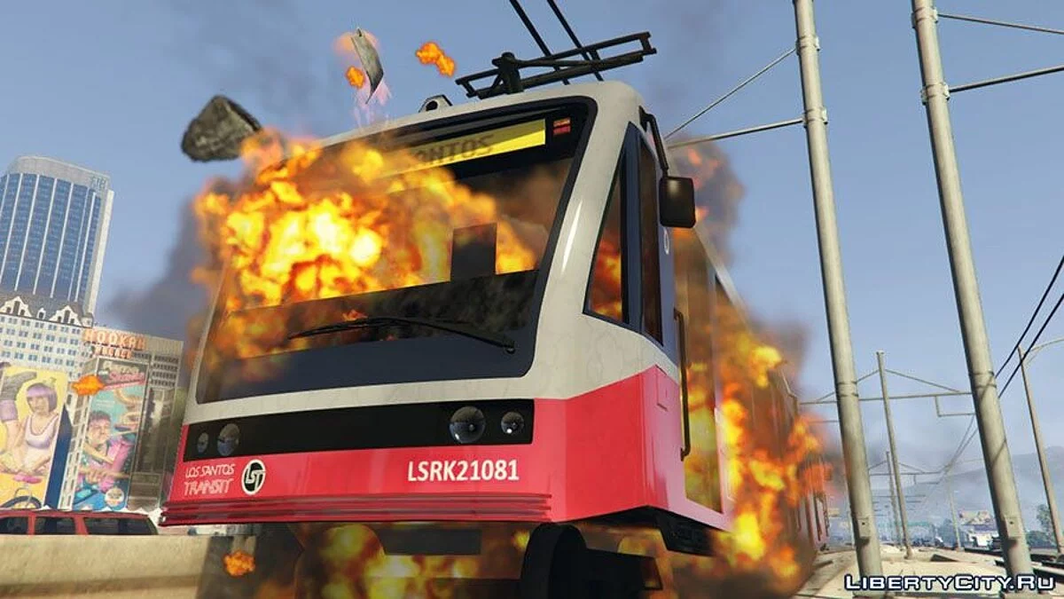 Vulnerable Trains [LUA] v1.0  / GTA 5