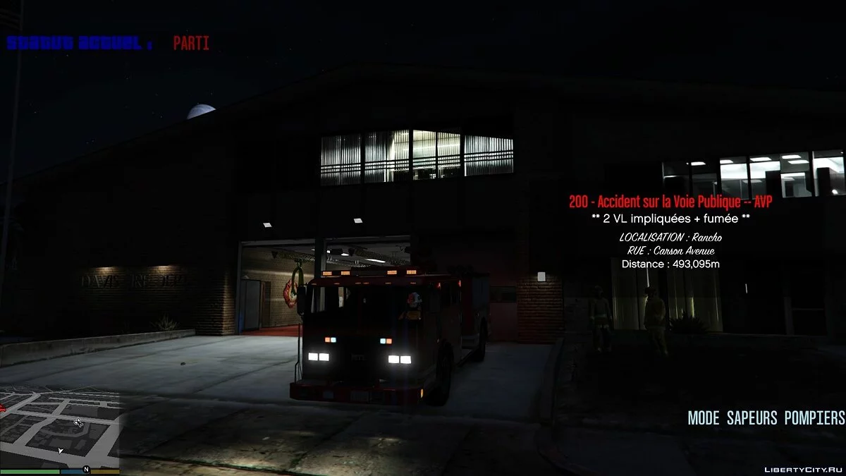 Firefighter Mod (Mode Sapeurs-Pompiers) 2.0A / GTA 5