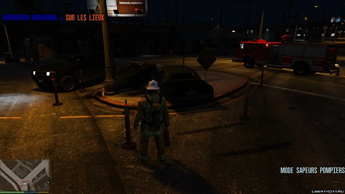 Firefighter Mod (Mode Sapeurs-Pompiers) 2.0A / GTA 5