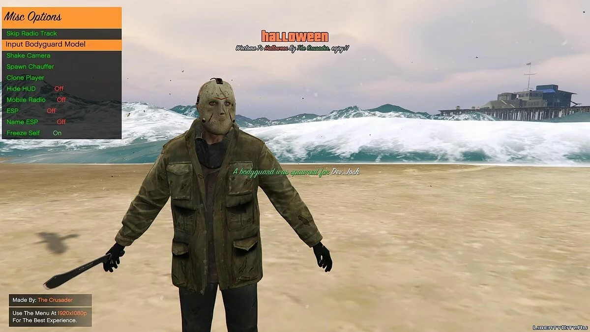 Halloween Mod Menu (Open Source) 1.02 / GTA 5