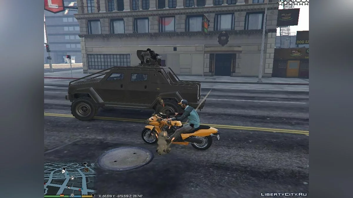 Six stars army 0.22 / GTA 5