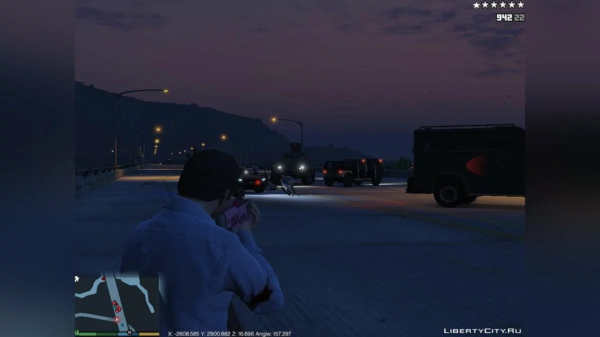 Six stars army 0.22 / GTA 5