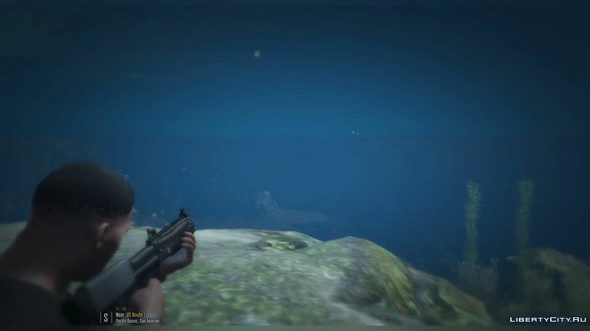 Weapons Underwater 1.0 / GTA 5