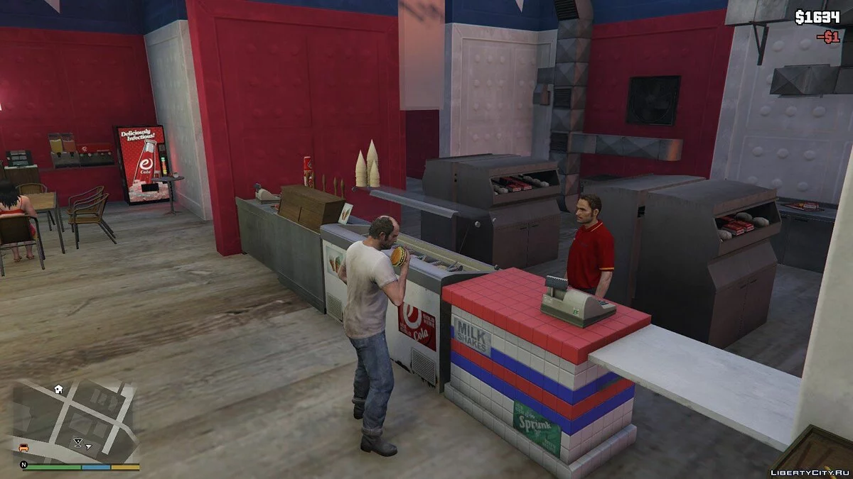 Working Burger Shot 1.1 / GTA 5