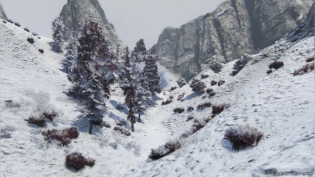 Christmas in Singleplayer (Snow Mod) 1.01 / GTA 5