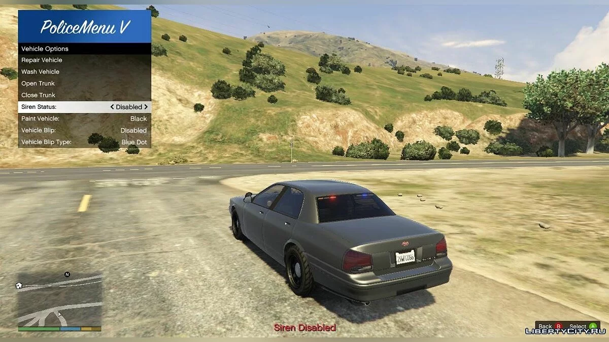 PoliceMenu V 1.4 / GTA 5