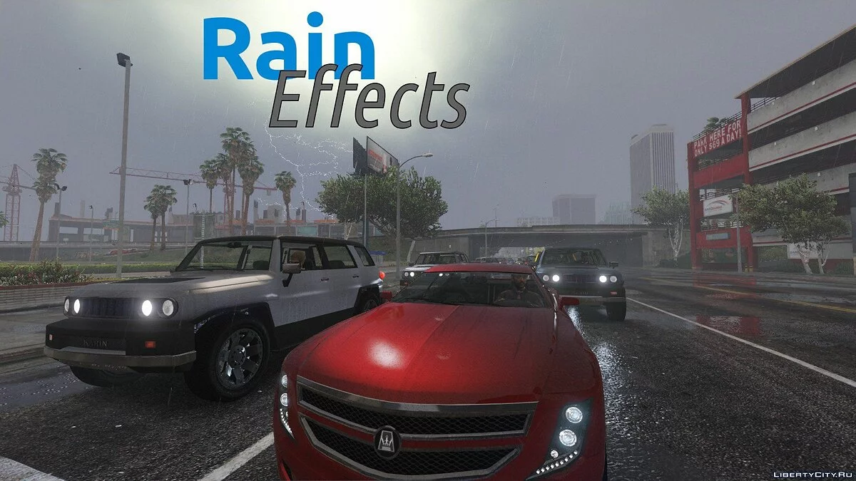 Rain Effects - Enhancement Script 1.5 / GTA 5